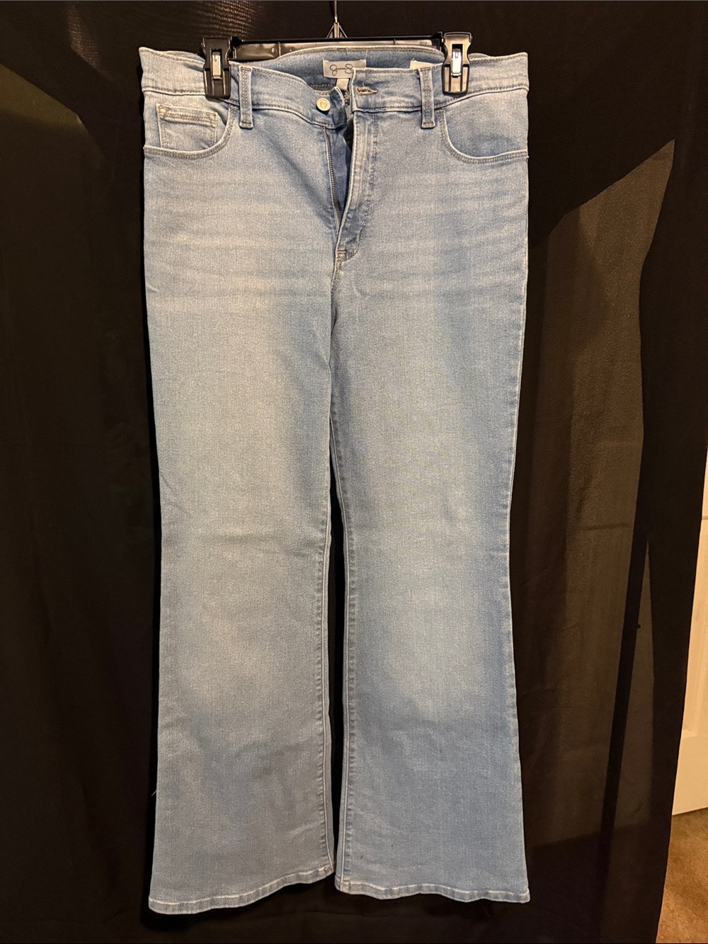 Jessica Simpson Light Wash Flared Jeans